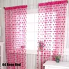 Curtain 2022High Quality Love Heart Bedroom Line Tassel String Door Window Living Room Decorative Valance#233755