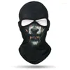 Bandanas Men Outdoor Balaclava Motorcycle Ski Mask 3D Animal Hood Hat Windproof Neck Warmer Full Face Shield Snowboard Cycling Protect