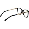 Nouvelle mode carré papillon lunettes cadre femmes 3441 planche légère en métal fullrim 54-18-145 jambe en cuir de perle artificielle pour lunettes de prescription étui complet