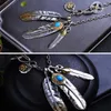 Pendant Necklaces SO Taijiao Chain Set Takahashi Goro Style Feather Necklace Women39s Men39s Sweater Pendants For Jewelry Ma7476665