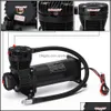 Schokdempers DC 12V 480C MaxPower 200 PSI stopcontact 3/8 of 1/4 Auto Air Suspension Compressor/Pomp PQY-VAC01 Drop Delivery 2022 Mobil DHO8C