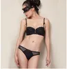 BRAS Gets Borderyer Push Up Rouphe Confortável Sexy Transparent Lace Ultra Thin Full's Bra Briefsset Girl XD1016 221010