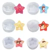 Dodici costellazioni costellazione mousse silicone stampo fai -da -te stella aromaterapica a candela sapone stampo pentagramma utensili da forno dessert mj0879