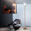 Floor Lamps Nordic Led Crystal Free Standing Loft Lamp Staande Rattan