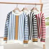 Men's Sweaters Sweter Rajutan Kasmir Musim Gugur Dingin Baru 2022 Jumper Hangat Lembut Kasual Longgar Pria Lengan Panjang Garis Kualitas G221010