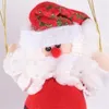 Décorations de noël, poupée de père noël en parachutisme, pendentifs pour la maison, centre commercial, magasin, ornement suspendu, cadeaux artisanaux, Parachutes