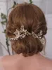 Headpieces elegante zilveren handgemaakte strass haarspelden sets chique bruidsfeest voor vrouwen