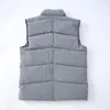 Hommes vers le bas Parkas automne hiver hommes vers le bas gilet caché fermeture éclair poche métal Nylon résistant aux éclaboussures tissu Doudoune Homme MA552 221010