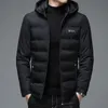 Heren Down Parkas Warm Designer Brand Casual Fashion Winddicht Parka Bubble Jacket met Hood Men Men Windscheper Puffer Puffer Coat Winter Men Deskleding 221010