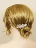 Headpieces Classic Leaf Hair Comb Silver Rose Gold Women Clips Tiaras Wedding Bridal Accessories For Prom Party Bride Headdress