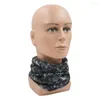 Bandanas cheveux Bandana Sport de plein air Camouflage sans couture noir cache-cou bandeau pêche randonnée cagoule écharpe chapeaux masque facial