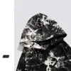 Men's Hoodies Sweatshirts Tie Dye Women's Fall Winter Men and Women Hooded Casual Sweater Tops Harajuku G221008