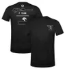 2023 Formule 1 T-shirt Motorsport F1 T-shirt Fans de course d'été Confortable Séchage rapide Manches courtes Hommes Femmes Mode T-shirt Jersey