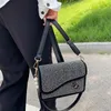 Mesdames fête sac à bandoulière strass cristal sacs de soirée femmes pochette strass sac à bandoulière