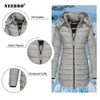 Dames Down Parkas NeedBo Long Puffer Winterjas Dames Hooded Parka Warm vrouwelijke jas plus maat 3xl Casual katoenen gevoegde parka's 2021 T221011