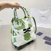 Bolsa floral bordada Bolsa Terry Tote Sacos sacos de retalhos Balde