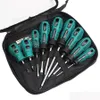 Professional Hand Tool Sets Hilda 9 In 1 Screwdriver Set Mti-Bit Tools Repair Torx Screw Driver Screwdrivers Kit Home Usef Mti Tool H Dh9T8