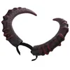 Party Masks Gothic Headband Cosplay Cute Hair Accessories Long Devils Horn Carnival Bandana Hairband Lolita Halloween