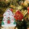 Decorazioni natalizie Ciondolo Albero di Natale in PVC Ornamenti appesi Anno Simpatico regalo per bambini divertente Navidad Home Decor