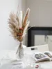 Faux Floral Greenery Natural Air Dried Flower Bouquet Reed Cotton Advanced Sense Home Living Room Decoration 221010