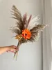 Faux Floral Greenery Eternal Bouquet Natural AirDried Real Flower Living Room Decoration Tabletop Decoration Household Reed Flower Arrangement 221010