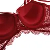 Bras sätter Dotey Popsy Women's BH Push Up Strappy Style Padded Cup Underwire 3 Colors Sexiga spets Underkläder 221010