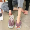 Slippers Fashion Slides Slides Warm Flat Buns Flip-Flops Girl Slip on Indoor Home No Slip Most Eashs 2022 Spring Autumn