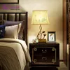 Lampade da terra Lampada da soggiorno per camera da letto in stile cinese Luci Retro Minimalista Moderno Creativo LED Desk ZA895