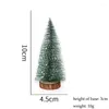 Kerstdecoraties Leuke mini -boom 10/15/20/25 cm kunstmatige dennendecoratiejaar DIY Xmas huis ornamenten