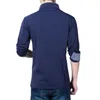 Men's T Shirts ARCSINX 5XL Men T-Shirt Cotton Autumn Long Sleeve Shirt Casual Tshirt Fitness Clothing Brand Plus Size Tee