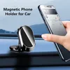 Supporto magnetico pieghevole per telefono per auto Supporto girevole a forma di mini striscia per Huawei Supporto per GPS con magnete in metallo resistente per iPhone 13 14