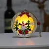 Décorations de Noël 2022 Arbre Pendentif Cadeaux En Bois Lumineux