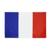 France Flag Polyester Prined European Banner Bandeiras com 2 ilh￳s de bronze para pendurar bandeiras nacionais e faixas francesas RRB16183