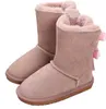 Boots Australia Kids Kids Kids Snow Boot Color Corle Winter Водонепроницаемая обувь девочки мальчики Wgg Andler Boot