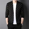 Herrtröjor 2022 Toppklass Designer Luxury Brand Fashion Knit Sweater Cardigan Men Casual Woolen Autum Japanese Coats Jacket Mens Clothes G221010