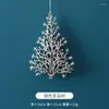 Kerstdecoraties 2022 Electroplating Golden Silver Elk Star Snowflake Kleine hanger Tree Decoratie Adornos Para Arbol de Navidad