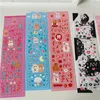 Geschenkwikkel Koreaanse cartoon Mooie beren Ribbon Rose Idol Card Stickers DIY Scrapbooking Junk Journal Diary Po Mobile Phone Sticker