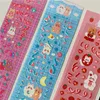 Geschenkwikkel Koreaanse cartoon Mooie beren Ribbon Rose Idol Card Stickers DIY Scrapbooking Junk Journal Diary Po Mobile Phone Sticker