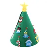 Christmas Decorations Felt Tree Year Gifts Toys Ornaments Hanging Home Xmas DIY 3D Product 2022