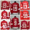 Jersey 2021 Reverse Retro 71 Dylan Larkin 59 Tyler Bertuzzi Hockey''nhl'Jerseys 23 Lucas Raymond 53 Moritz Seider Henrik Zetterberg Gordie Howe Steve