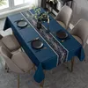 Table Cloth Modern Dark Series Printing Waterproof Tablecloth Wedding Decoration Rectangular Coffee Tables Cover Picnic Blanket