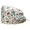 Berets 2022 1PC Scrbe Hat Hat Count Cap Elastic Beauty Hats Salon Baotou Pet Scrubs