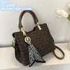 Factory Wholesale Ladies Sacs d'épaule 3 styles Western Ribbon Bow Underarm Sac rétro Retro Sac à main imprimé Multi-couche en cuir en cuir Sweet Handsbag 1826 #