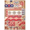 Dywany w stylu amerykańskim dywan klasyczny vintage marokański sypialnia dywanika do domu stolik kawowy mata podłogowa dywaniki i