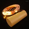 Strings 10X 2m LED Copper Wire String Light With Bottle Stopper For Glass Craft Fairy Valentines Wedding Decoration Lights