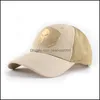 Chapeaux de fête Bouton arrière classique Chapeau de soleil Casquette de baseball Camouflage Tactics Army Combat Paintball Basketball Football Réglable Drop Deli Dhjyu