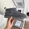 Warm Boots Mini Snow Boot Ankle Bootss Australian Classic Winter Full Fur Fluffy Furry Satin Usa Gs 585401 Women 'S Slippers Us3-14