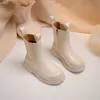 BOTAS AUTOMNOUNO CUMDLER MENINA CHELSEA PARA CRIANÇAS COLETO DE COLETO DE INVERNO MENINAS MENINAS MENINAS CRIANÇAS MOTORCIONE HIGE BOOT 221011