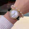 Kobiety obserwują ruch kwarcowy zegarki na rękę biznesową zegarek na rękę Montre de Luxe 30 mm modne zegarki Diamond Bezel