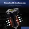 Bluetooth Car Kit Wireless Hands Bluetooth 5.0 FM Sändarbil Mp3 Player Voltage Detection Dual USB Charger Support U Disk Drop D DH1CE